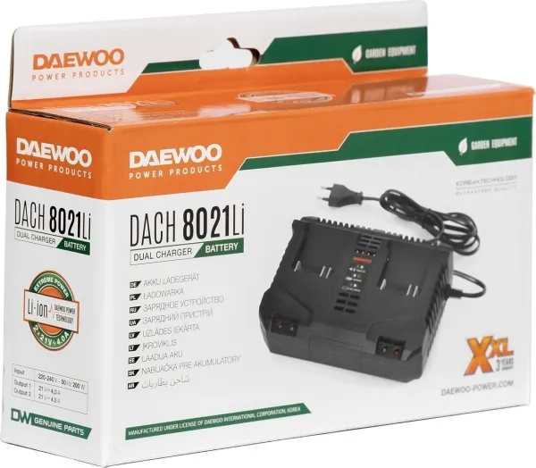 Зарядное устройство Daewoo Power DACH 8021Li (21В) купить в Минске с доставкой