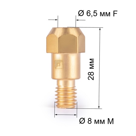 Держатель наконечника FoxWeld M8 (MIG-36) (142.0020/MD0132, ЕР-36)