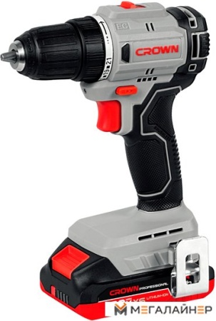 Дрель-шуруповерт Crown CT21104HXS-2 BMC (с 2-мя АКБ, кейс) купить в Минске с доставкой