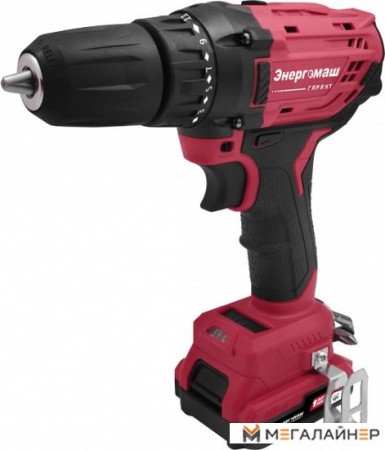 Дрель-шуруповерт Энергомаш Гарант ДШ1-12Л (с 2-мя АКБ, кейс) купить в Минске с доставкой