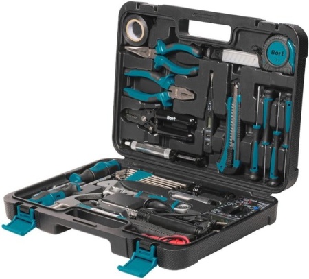 Универсальный набор инструментов Bort BTK-30E (30 предметов) купить в Минске с доставкой