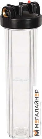 Проточный фильтр Аквабрайт АБФ-20ББ-ПР купить в Минске с доставкой