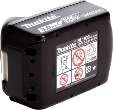 Аккумулятор с зарядным устройством Makita BL1830B + DC18RC (18В/3.0 Ah + 7.2-18В) купить в Минске с доставкой