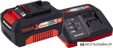Аккумулятор с зарядным устройством Einhell Power X-Change 4512041 (18В/3 Ah + 18В) купить в Минске с доставкой