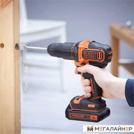 Дрель-шуруповерт Black & Decker BDCHD18KB купить в Минске с доставкой