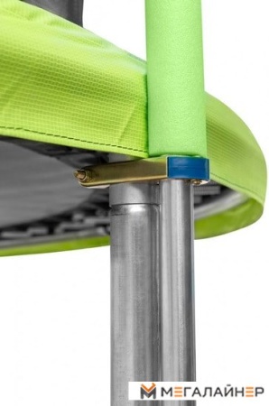 Батут Alpin Inside 3.12 м с защитной сеткой и лестницей