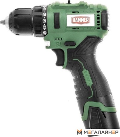 Дрель-шуруповерт Hammer ACD12BLC (с 2-мя АКБ, кейс) купить в Минске с доставкой