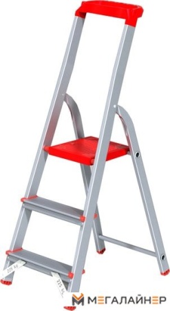 Лестница-стремянка Новая высота NV 315 с лотком-органайзером 3 ступени купить в Минске с доставкой