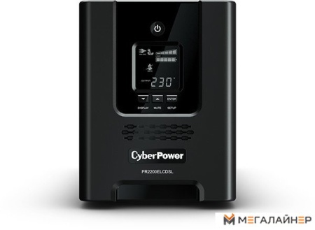 Купить Источник бесперебойного питания CyberPower PR2200ELCDSL 2200VA в Минске с доставкой