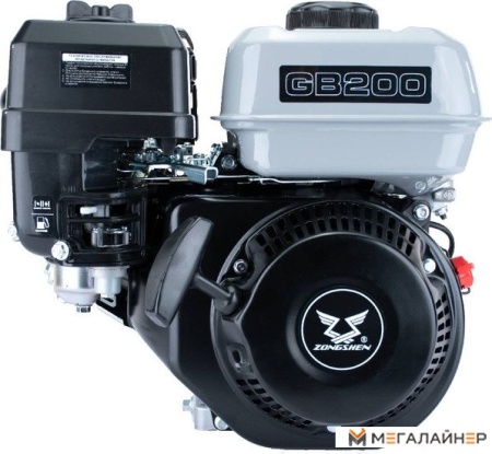 Бензиновый двигатель Zongshen GB200S 1T90QW201 купить в Минске с доставкой