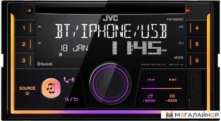 CD/MP3-магнитола JVC KW-R930BT