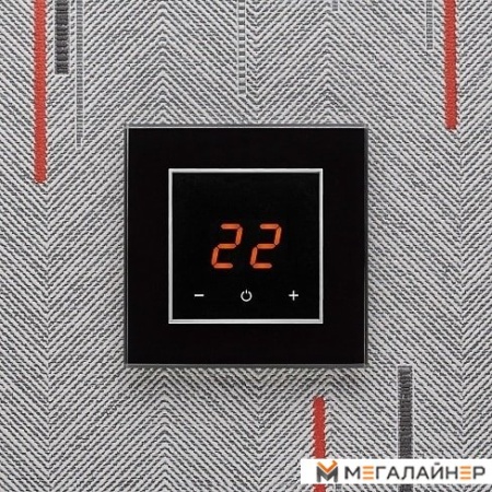 Терморегулятор DeLUMO Orto (9005 классический черный)