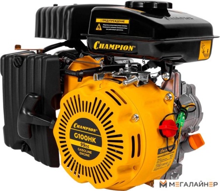Бензиновый двигатель Champion G100HK купить в Минске с доставкой