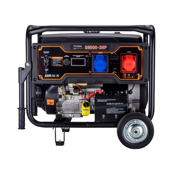 Купить Бензиновый генератор FoxWeld Expert G9500-3 HP в Минске с доставкой по РБ