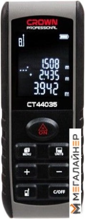 Купить Лазерный дальномер Crown CT44035 в Минске с доставкой