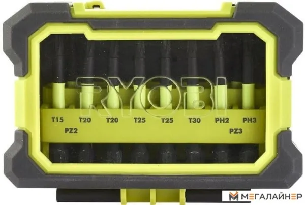 Набор бит Ryobi RAK10MSDI (10 предметов) купить в Минске с доставкой