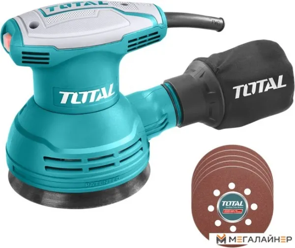 Эксцентриковая шлифмашина Total TF2031256 купить в Минске с доставкой