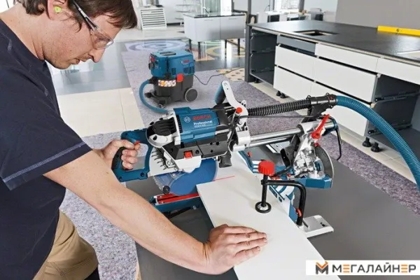 Дисковая пила Bosch GCM 8 SDE Professional [0601B19200] купить в Минске с доставкой