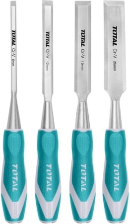 Набор стамесок Total THT41K0401 (4 предмета)
