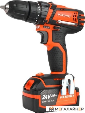 Дрель-шуруповерт Patriot BR 241ES 180201241 (с 2-мя АКБ, кейс) купить в Минске с доставкой