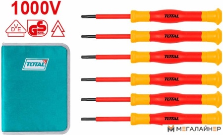 Набор отверток Total THKIPSD0601 (6 предметов) купить в Минске с доставкой