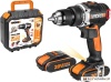 Дрель-шуруповерт Worx BL WX175 (с 2-мя АКБ, кейс) купить в Минске с доставкой