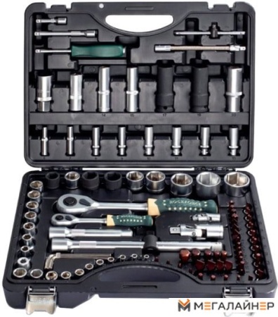 Универсальный набор инструментов RockForce RF-4941-5 PREMIUM (100 предметов) купить в Минске с доставкой