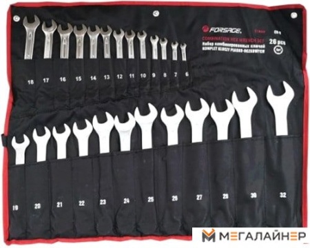 Набор ключей FORSAGE F-5186H (18 предметов) купить в Минске с доставкой