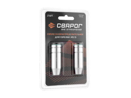 Сопло для горелки MS 15 - d9,5 ICS0062-SVA блистерная упаковка 2 шт - Сварог