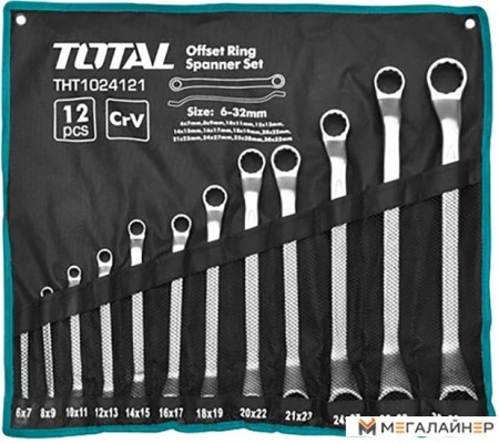 Набор ключей Total THT1024121 (12 предметов) купить в Минске с доставкой