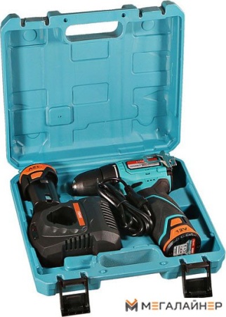 Дрель-шуруповерт Sturm CD1240BLC (с 2-мя АКБ, кейс) купить в Минске с доставкой