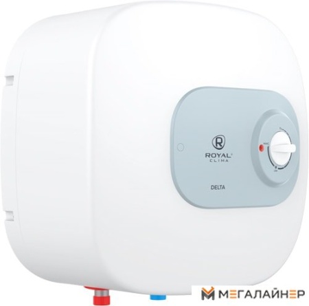 Накопительный электрический водонагреватель над мойкой Royal Clima Delta RWH-D10-FE купить в Минске с доставкой