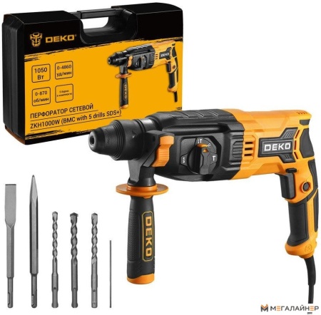 Перфоратор Deko ZKH1000W 084-1014 (кейс) купить в Минске с доставкой