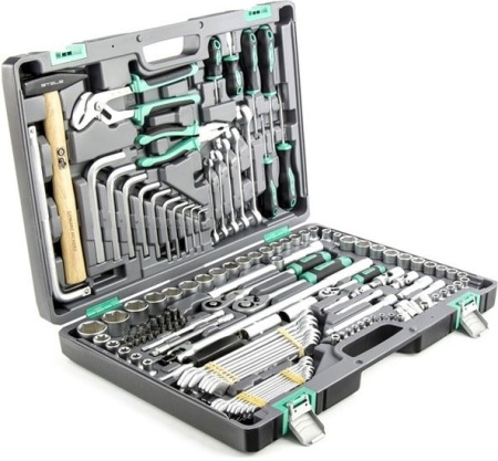 Универсальный набор инструментов Stels 14107 (142 предмета) купить в Минске с доставкой