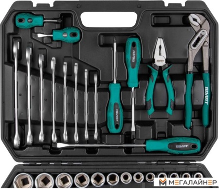 Универсальный набор инструментов Волат 18530-72 (72 предмета) купить в Минске с доставкой