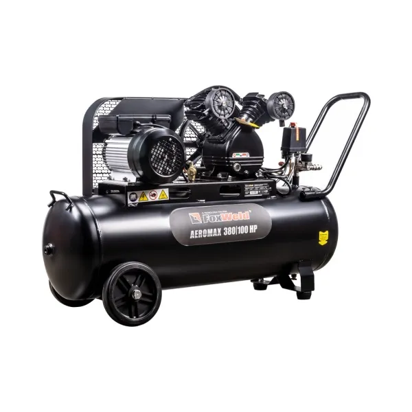 Компрессор масляный ременной Foxweld AEROMAX 380/100 HP