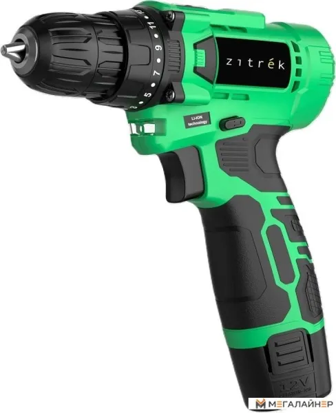 Дрель-шуруповерт Zitrek Green Li Plus 083-1021 (с 1-им АКБ) купить в Минске с доставкой