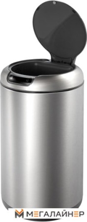 Мусорное ведро Eko Galleria EK9255 12 л (матовый стальной) купить в Минске с доставкой