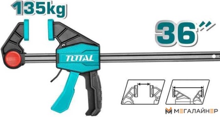 Купить Струбцина Total THT1346803 в Минске с доставкой