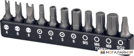 Набор бит Toptul GAAV1104 (11 предметов) купить в Минске с доставкой