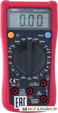 Купить Мультиметр UNI-T ZEN-MM10-3 в Минске с доставкой