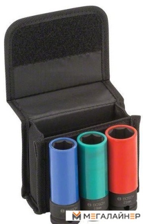 Набор торцевых головок Bosch 2608551102 3 предмета купить в Минске с доставкой