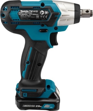 Ударный гайковерт Makita TW141DWAE (с 2-мя АКБ, кейс) купить в Минске с доставкой