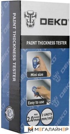 Купить Толщиномер Deko TT в Минске с доставкой