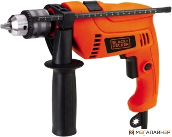 Ударная дрель Black & Decker HD555 купить в Минске с доставкой
