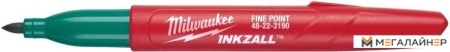 Набор маркеров строительных Milwaukee Inkzall 4932492127 (1 шт, зеленый) купить в Минске с доставкой