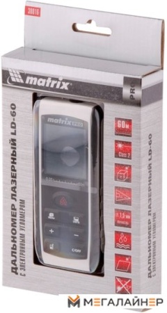 Купить Лазерный дальномер Matrix LD-60 38016 в Минске с доставкой