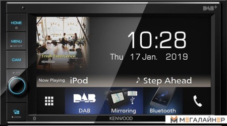 USB-магнитола Kenwood DMX5019DAB