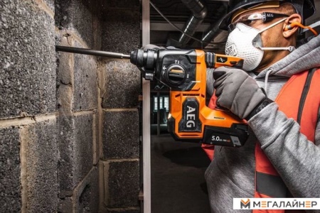 Перфоратор AEG Powertools BBH18BL2-502C 4935492343 (с 2-мя АКБ, кейс) купить в Минске с доставкой