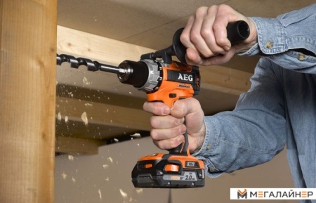 Дрель-шуруповерт AEG BS 18C2BL Li-202C 4935464094 (с 2-мя АКБ, кейс) купить в Минске с доставкой